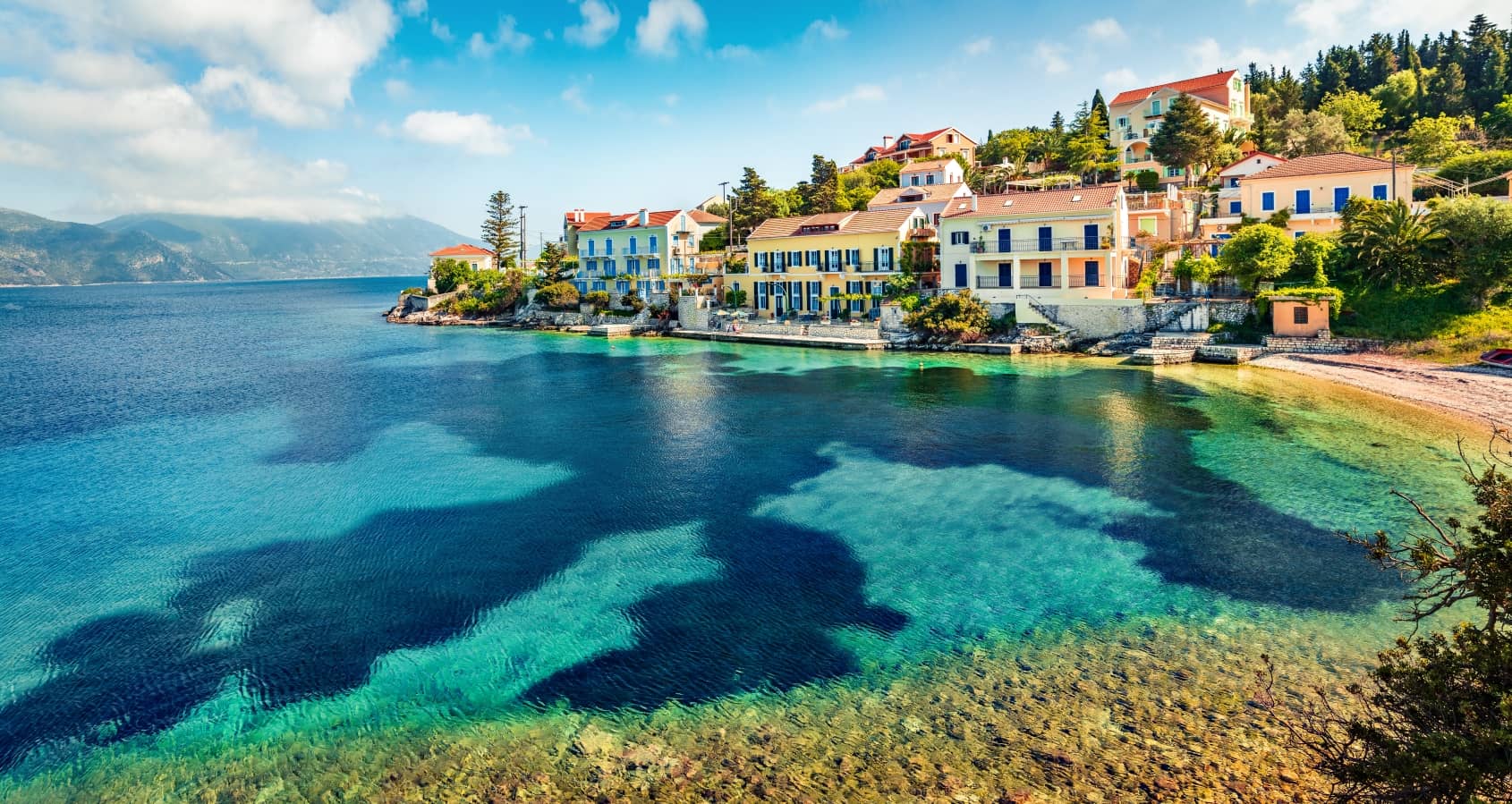Fiskardo O Fiscardo Village Kefalonia Meravigliose Isole Greche